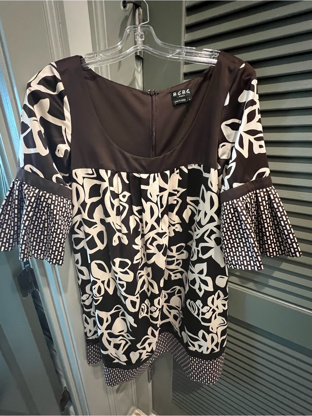 BCBG Paris Scoop Neck Tunic
